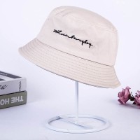 Cheapest custom logo mens blank wide brim bucket hat women caps