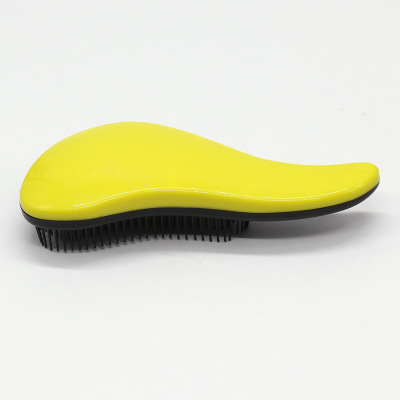 Hot selling Magic Anti-static Plastic Salon Styling Tool Detangling Handle Tangle Shower Curve TT Comb Hair Brushes